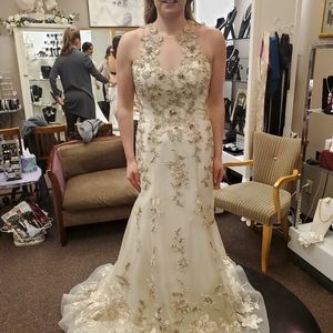 Badgley mischka wedding dress